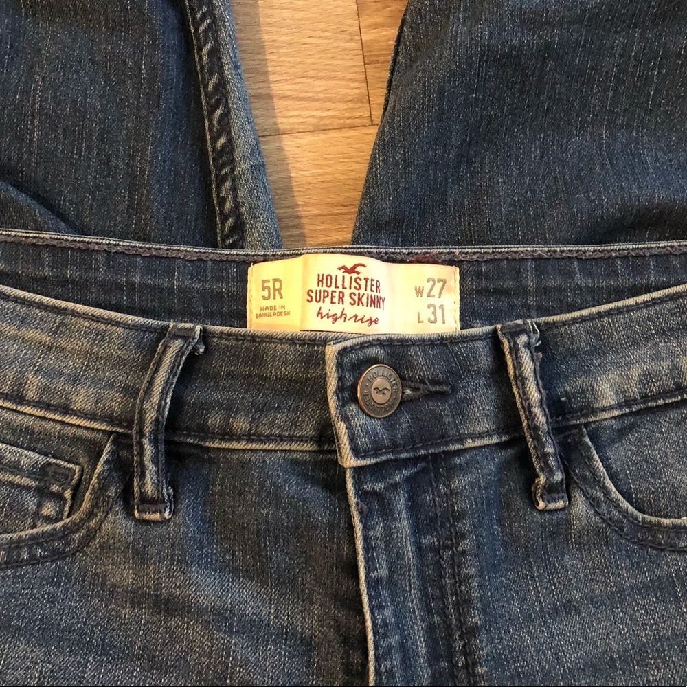 HOLLISTER HIGH RISE SUPER SKINNY